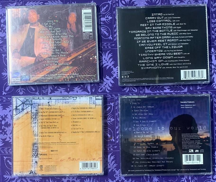 CD: Timbaland - CD-Sammlung bestehend aus 4 CDs – Usato da Volketswil venduto da dancingsoul74 2