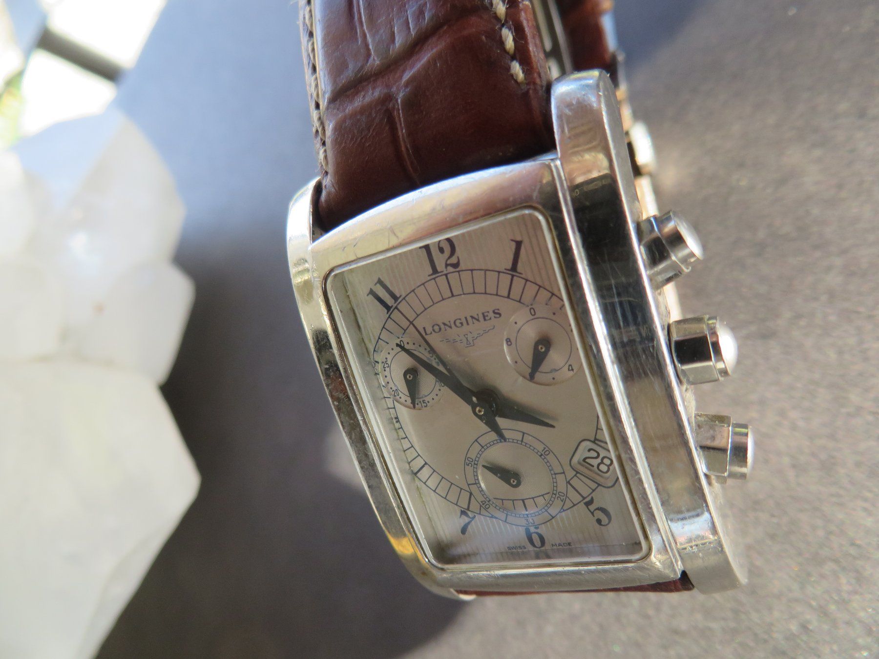 Longines Orologi: Original Longines Dolce Vita mit Stoppfunktion – Usato da Bad Ragaz venduto da FutureZ 1