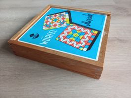 Vero Würfel Mosaik Holzspielzeug Vintage 1960er