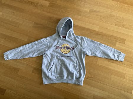 Hard Rock Cafe Hoodie, Nassau Bahamas, Grau, Gr. L