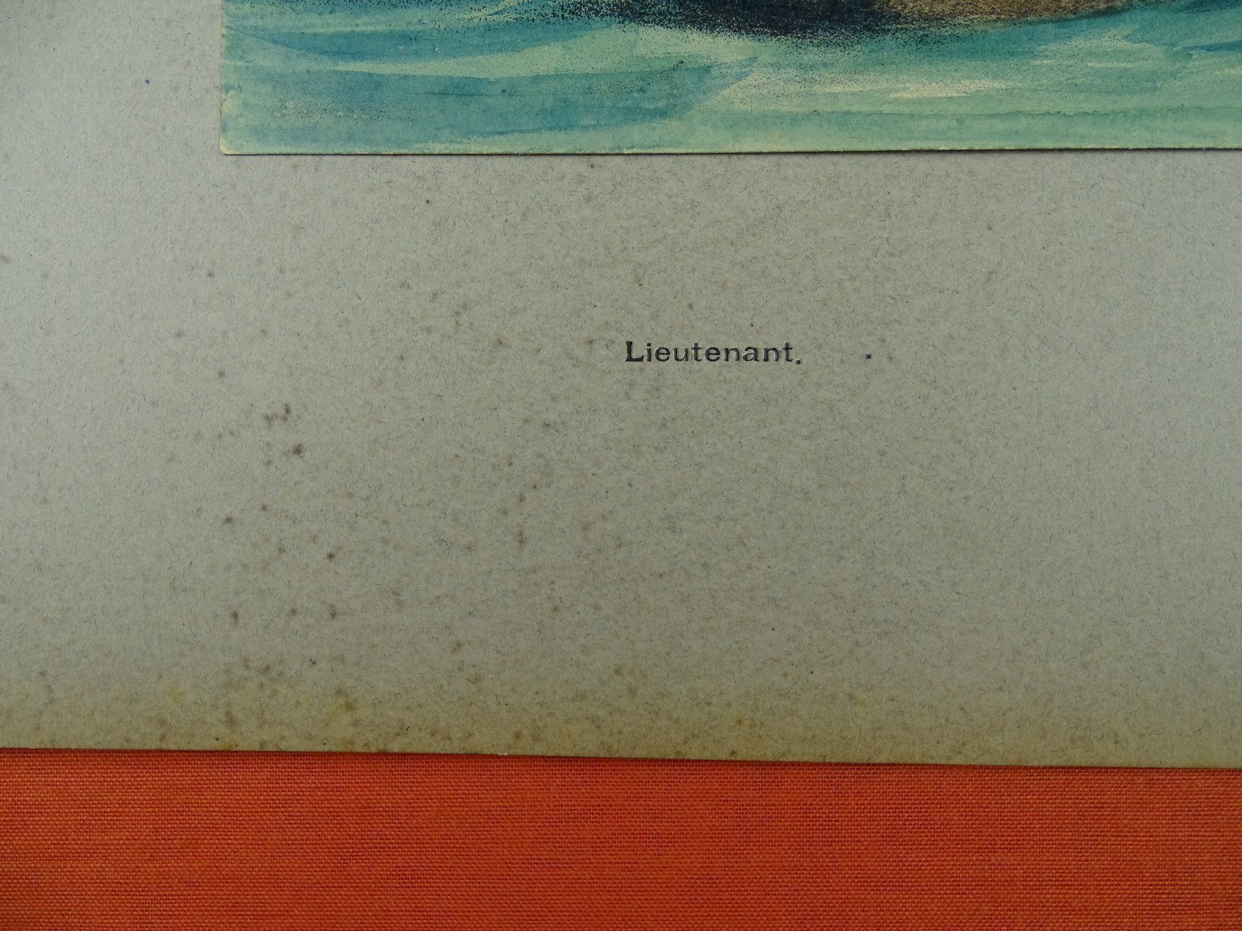 Grafica & Litografie: UNTERWADNER MILIZEN LITHOGRAPHIE UM 1890 – Usato da Grüningen venduto da Kartensammler 4