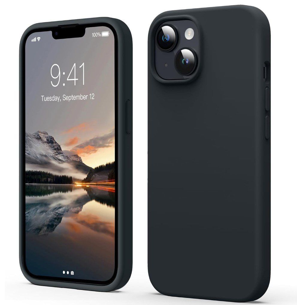 Cover & Protezioni schermo: iPhone 15 Plus Soft Touch Silikon Case Hülle - schwarz – Nuovo e nell'imballaggio originale da Rorschacherberg venduto da elektrofreak