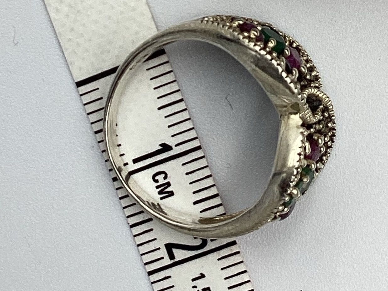 Ringe: Bague argent, pierres semi précieuses – Gebraucht aus Agiez von Beve15 5