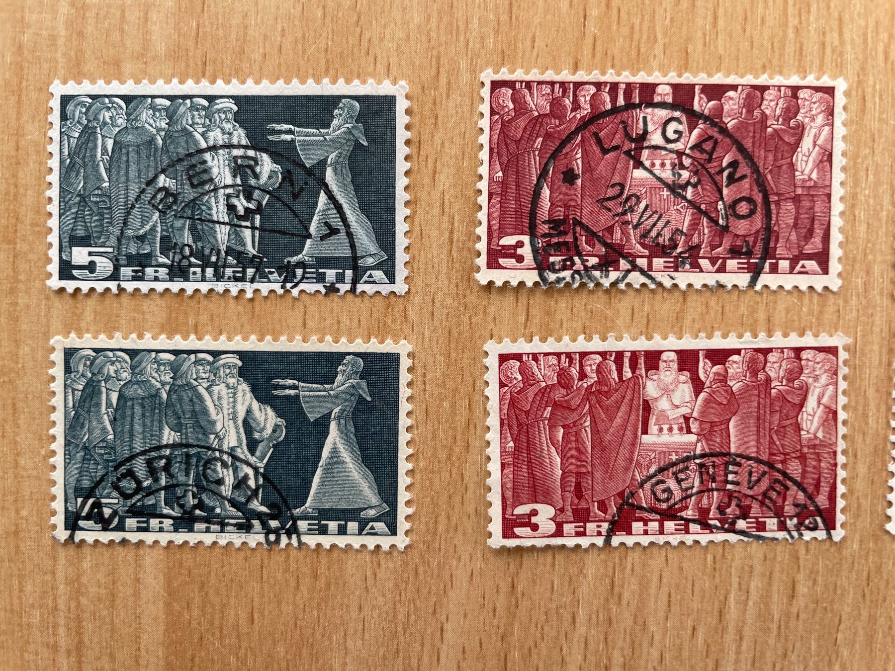 Tutti i francobolli: Belles oblitérations de ma collection – Usato da Sonceboz-Sombeval venduto da Comment2 2
