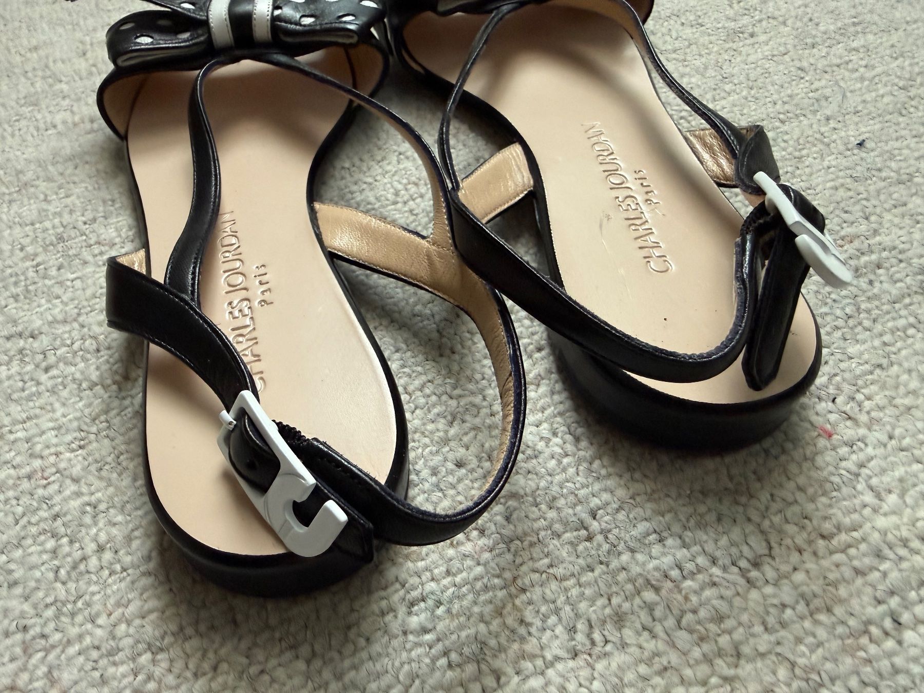 Scarpe da donna: Sandales "Charles Jourdan " Paris – Nuovo (secondo la descrizione) da Echandens venduto da pepite30 4
