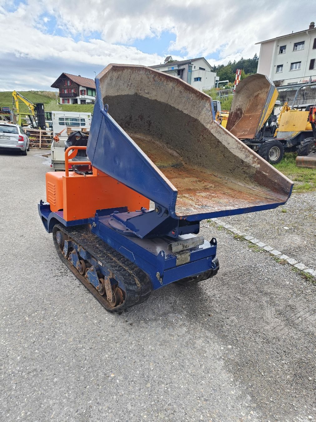 Hutter Bagger: Dumper Hutter HUKI 150 HR Dreiseitenkipper – Gebraucht aus St. Antoni von DuraMa 3