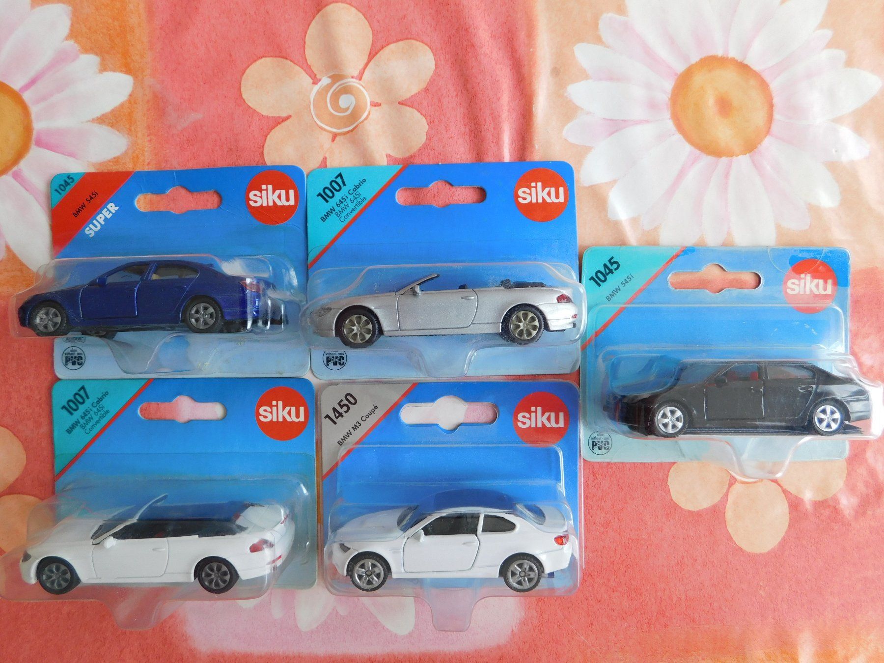 Siku Modellini d'auto: Siku Set mit 5 BMW , davon 2 Cabrio – Nuovo (secondo la descrizione) da Strengelbach venduto da Wedi73 2