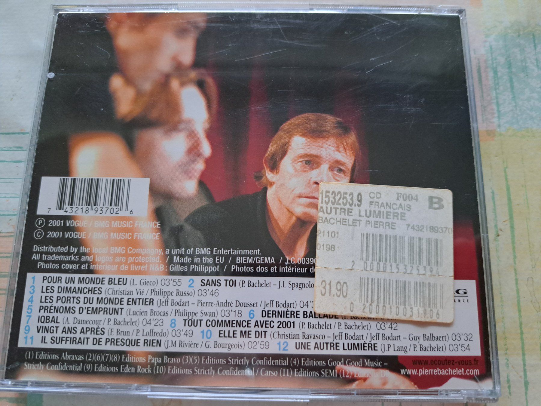 CDs: Cd Pierre Bachelet - une autre lumière  – D'occasion à Pully par bro_n52j 1