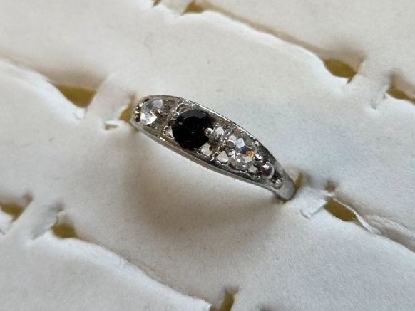 Anelli: Bague fantaisie pierre noire – Nuovo (secondo la descrizione) da Territet venduto da Cenh 3