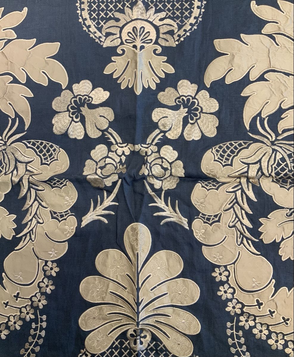 Tessuti: Coupon de tissu brodé avec application textil – Nuovo (secondo la descrizione) da rolle venduto da Tontonjulot 2
