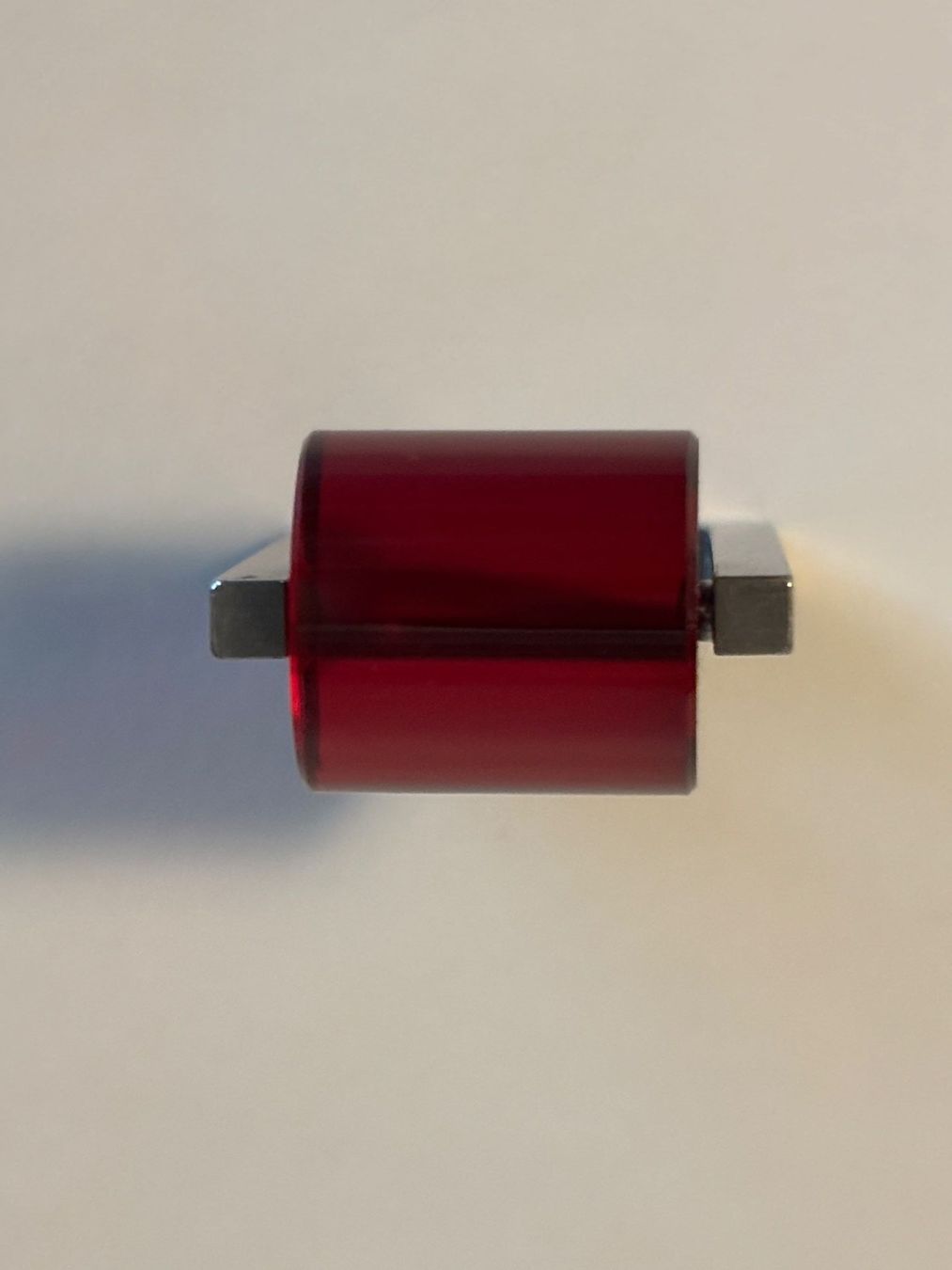 Ringe: Ring Edelstahl mit Farbstein von Niessing – Gebraucht aus rotkreuz von baudisch 4
