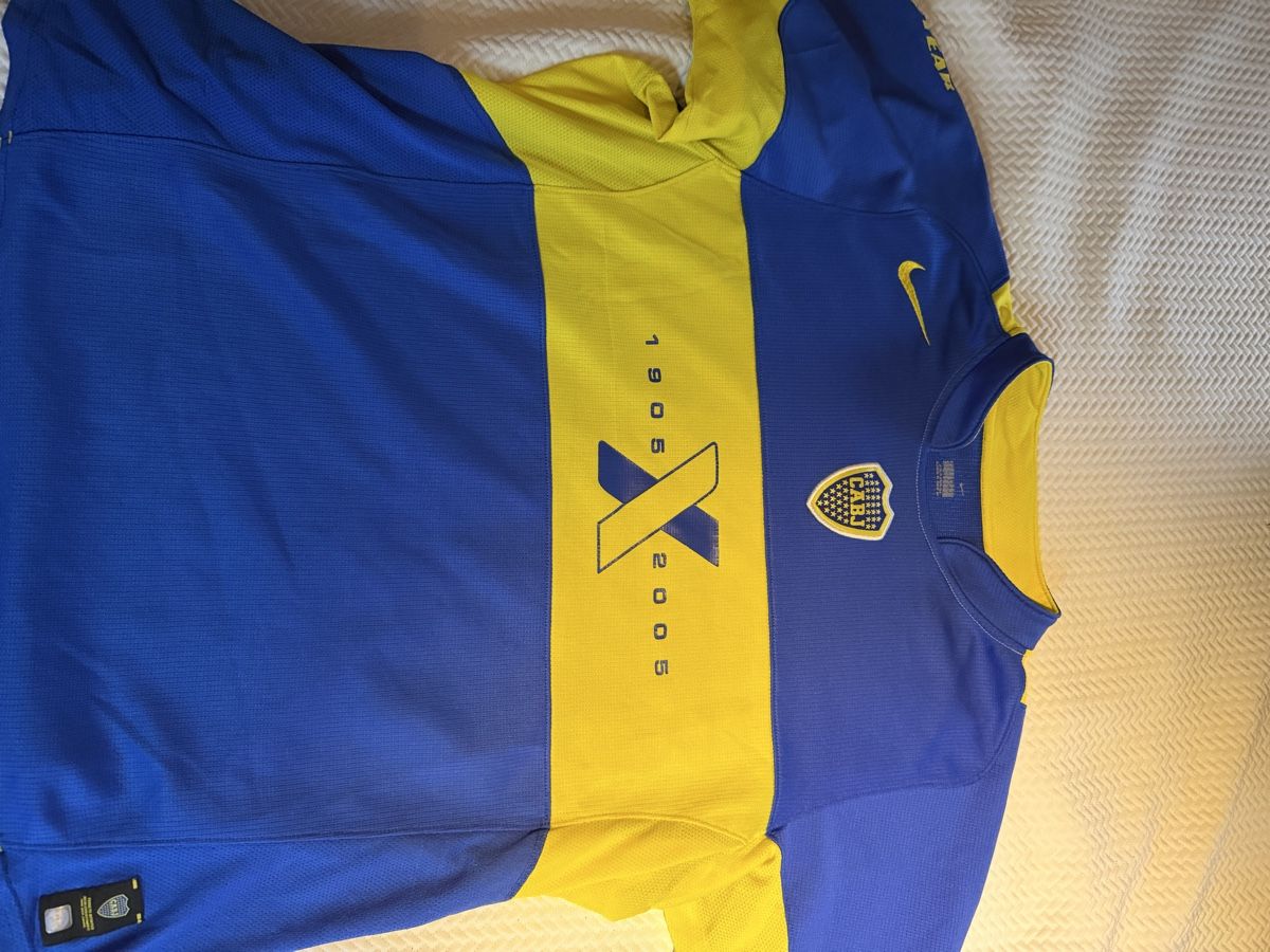 Canottiere & Pantaloni: Original Boca Juniors shirt – Usato da Aarberg venduto da marcoo237