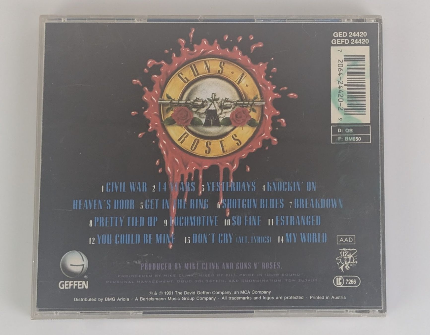 CD: Guns N' Roses - Use Your Illusion II CD - Top – Usato da Zürich venduto da 1.Simon 1