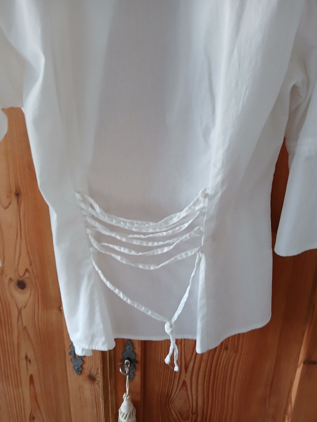 Camicette: Bluse weiss, Gr. 44, chic und raffiniert – Nuovo (secondo la descrizione) da Zug venduto da flormita 1