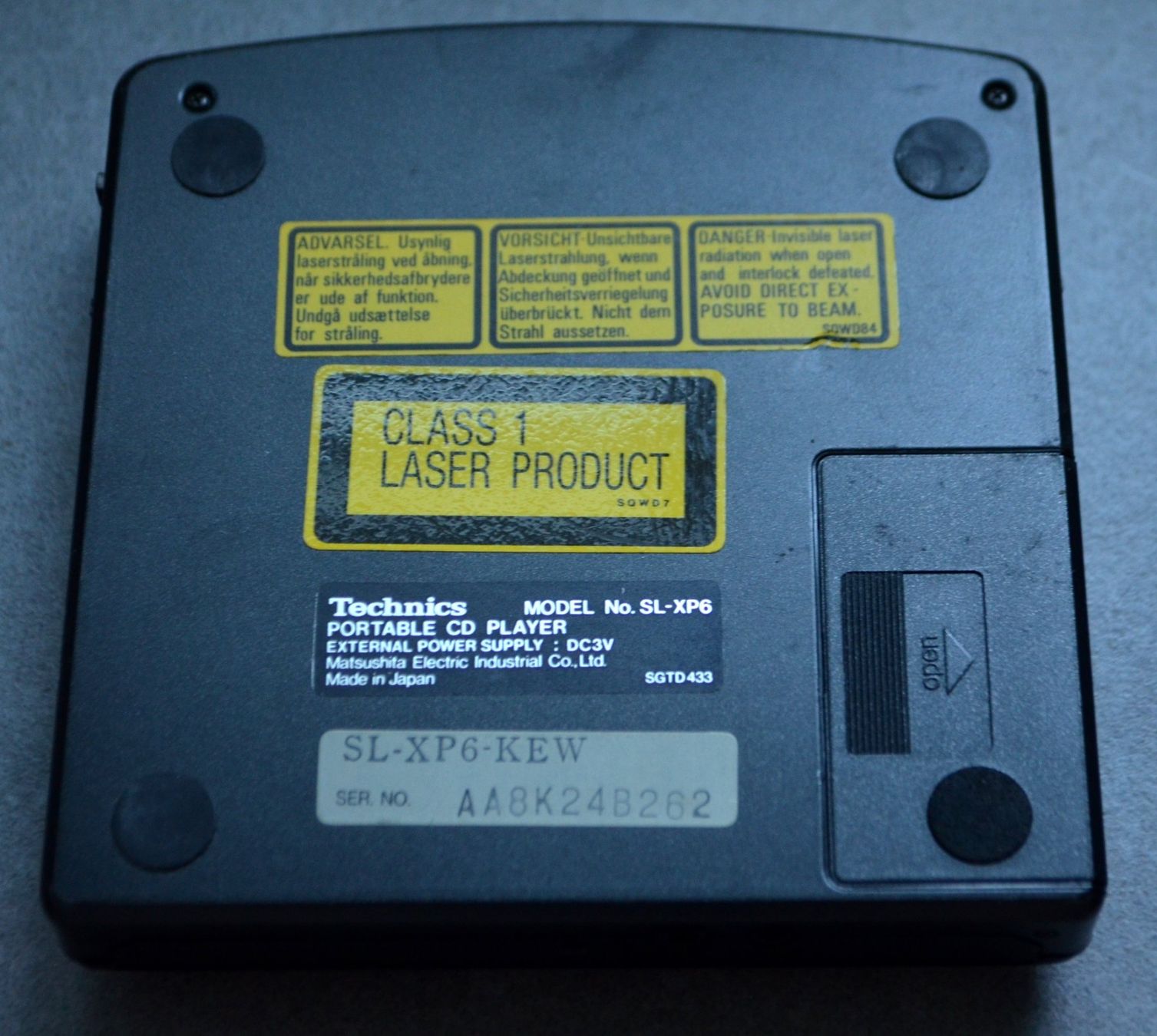 Lettore multimediale portatile: Technics SL-XP6 Discman CD Player – Usato da Collonges venduto da arashee 7