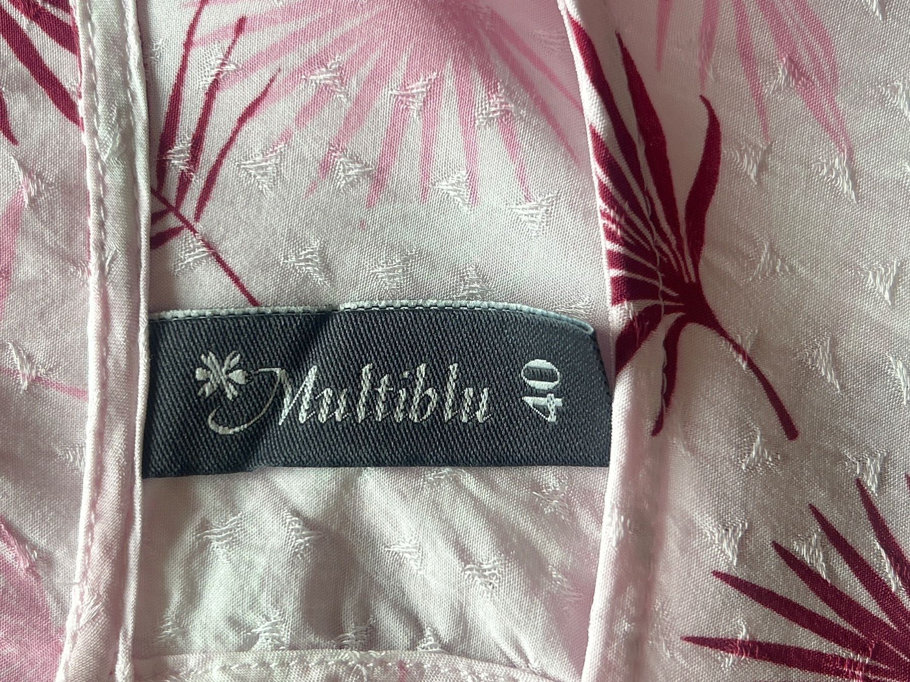 Camicette: Kurzarm Blusenshirt mit Muster von Multiblu Gr. 40 – Usato da Brunnen venduto da Nala2929 5