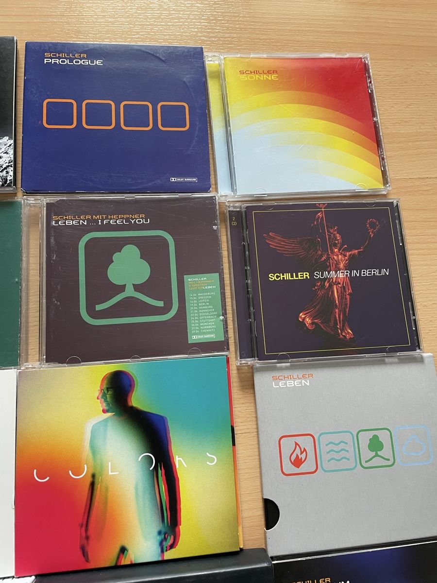 CD: CD / DVD Sammlung Schiller mit 16 Alben – Usato da Schlieren venduto da Mymainman 3