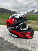 Helm, Motocross Grösse S mit Brille