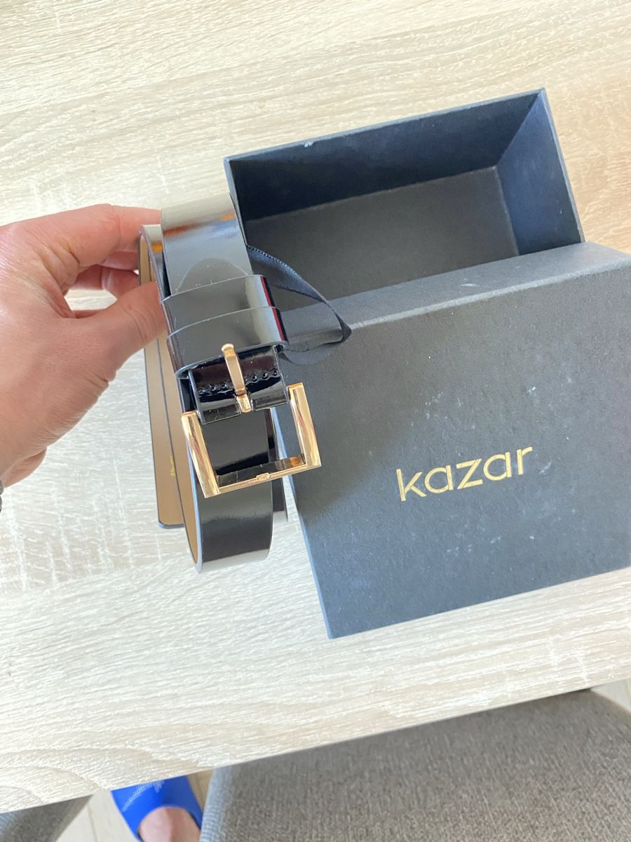Cinture: Kazar Damengürtel, schwarz, Gr. 90 – Usato da Péry venduto da fghjijb89