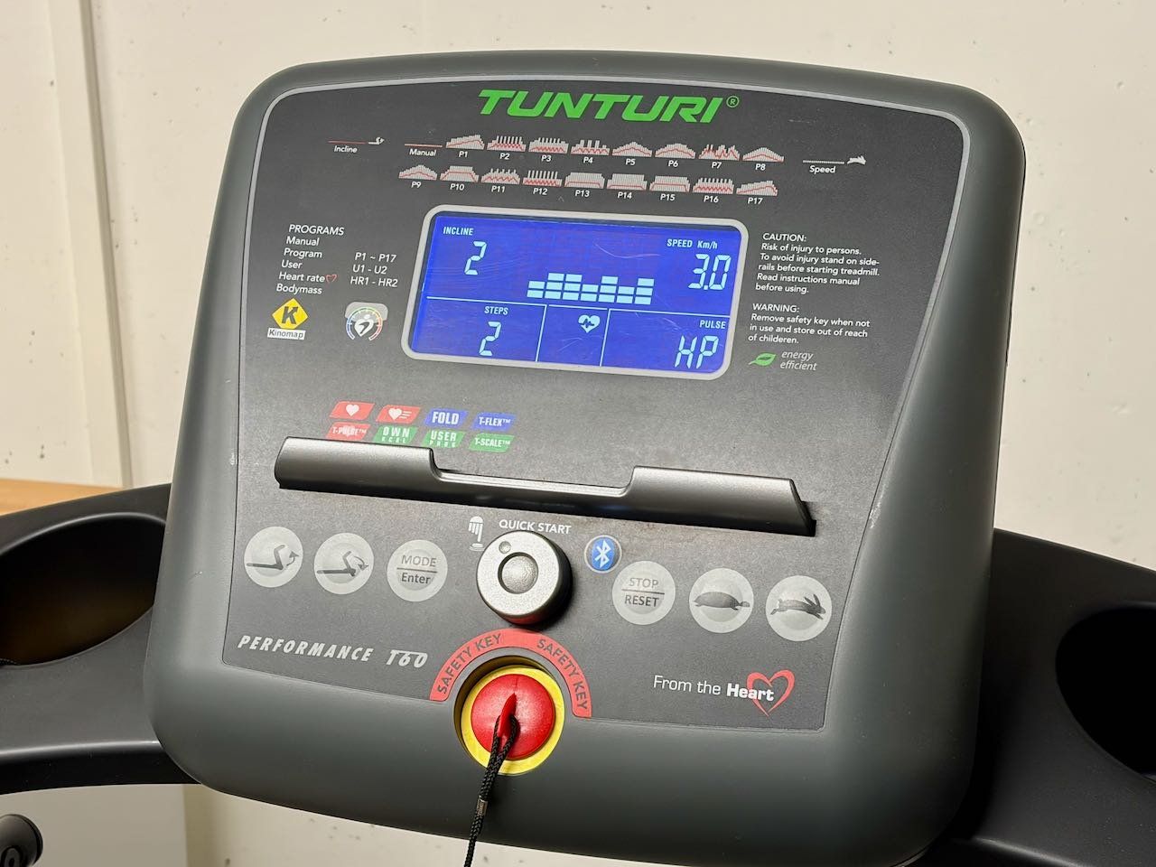 Tunturi Hometrainer: Laufband Tunturi T60 Performance – Usato da Bonstetten venduto da Guaya 6