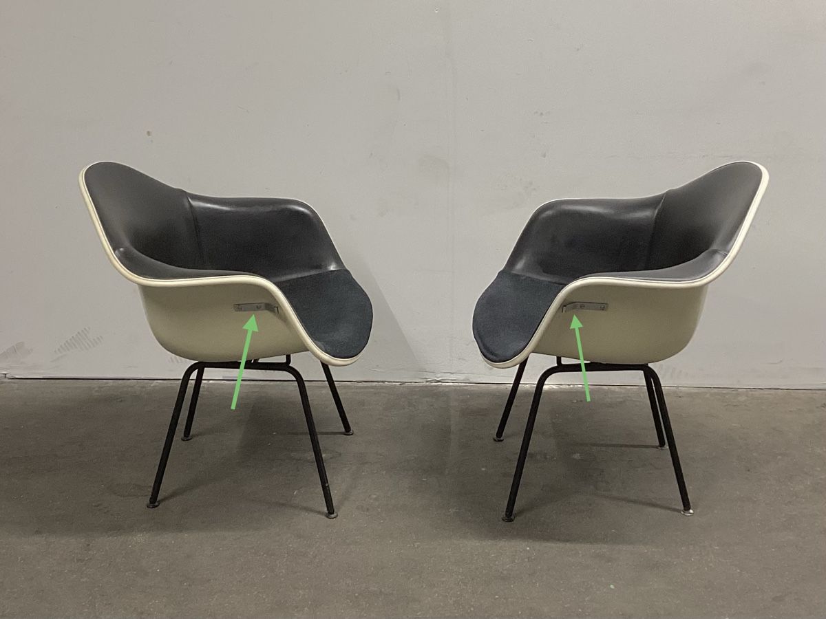 Eames Poltrone: Shell H-Base Armlehnsessel: Charles und Ray Eames – Usato da Burgdorf venduto da swintila 4