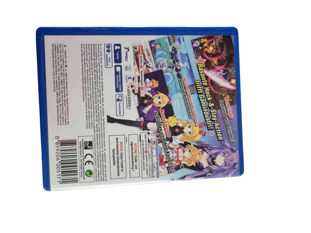 Sony Spiele: PLAY STATION VITA  Hyperdimension Neptunia – Gebraucht aus Wangen b. Olten von Restwert_Wangen 1
