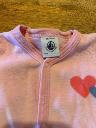 Pyjama Petit Bateau, taille 3 mois