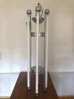 Vintage Chrom Deckenleuchte Deckenlampe (Art Deco) 140 cm