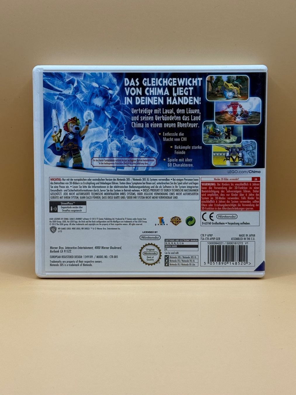 Giochi: Chima - Laval's Journey - Nintendo 3 DS – Usato da Dietikon venduto da gab_qz7y 1