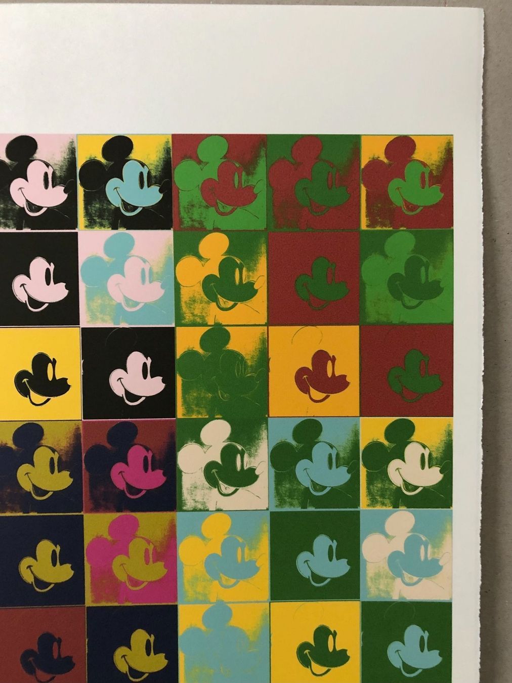 Foto & Immagini: Warhol: Multiple Mickey Mouse 36/100 – Nuovo (secondo la descrizione) da Meilen venduto da Smgdesign 5
