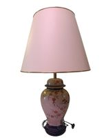 Elegante Tischleuchte aus Porzellanvase – Satsuma/Imari Stil
