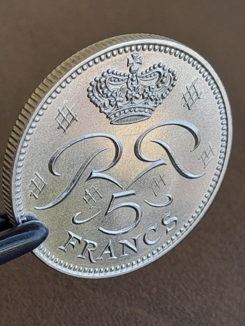Tutti le monete: Monaco Rainier III 5 Francs 1971 – Usato da Basel venduto da Basel_20