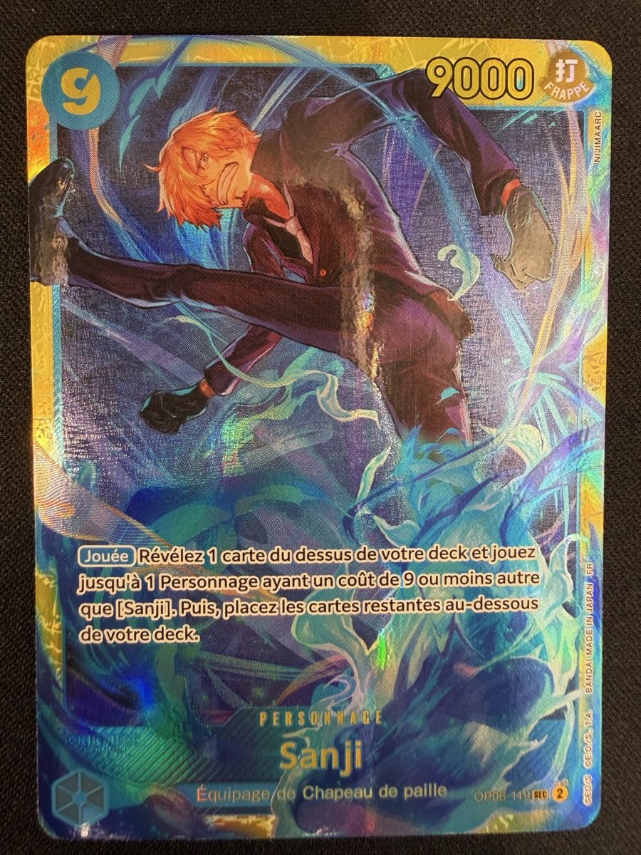 Bandai Carte collezionabili: One Piece Sanji OP06-119 SEC NM – Nuovo (secondo la descrizione) da Rolle venduto da KPTreasures
