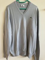 Pull Lacoste, taille 5, Gris Clair bleuté, 100% coton