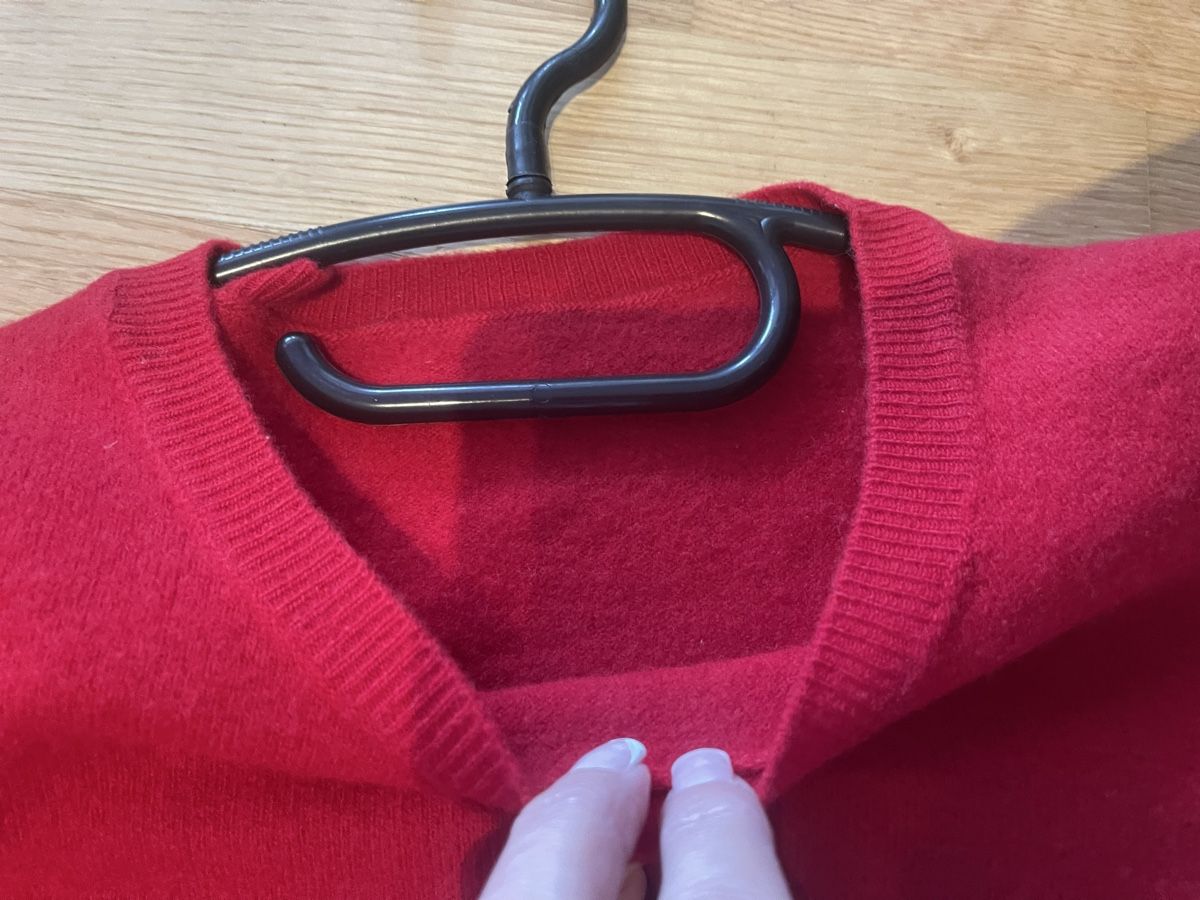 Pulls & Sweat-shirts: Pullover, roter Wollpullover, – D'occasion à Rüschlikon par Lajniii 6
