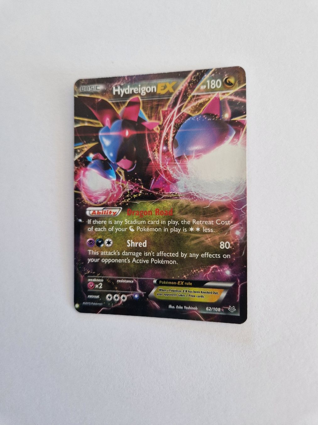 Pokémon Carte collezionabili: Hydreigon-EX - Roaring Skies - EN  – Usato da Romont FR venduto da raj_sjv9 1