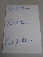 PAUL-ANDRÉ CADIEUX EISHOCKEY SPIELER CH/CAN AUTOGRAMM ORIGIN