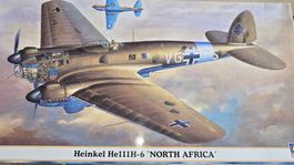 Modellino aereo Heinkel He111H-6 "North Africa" 1:72