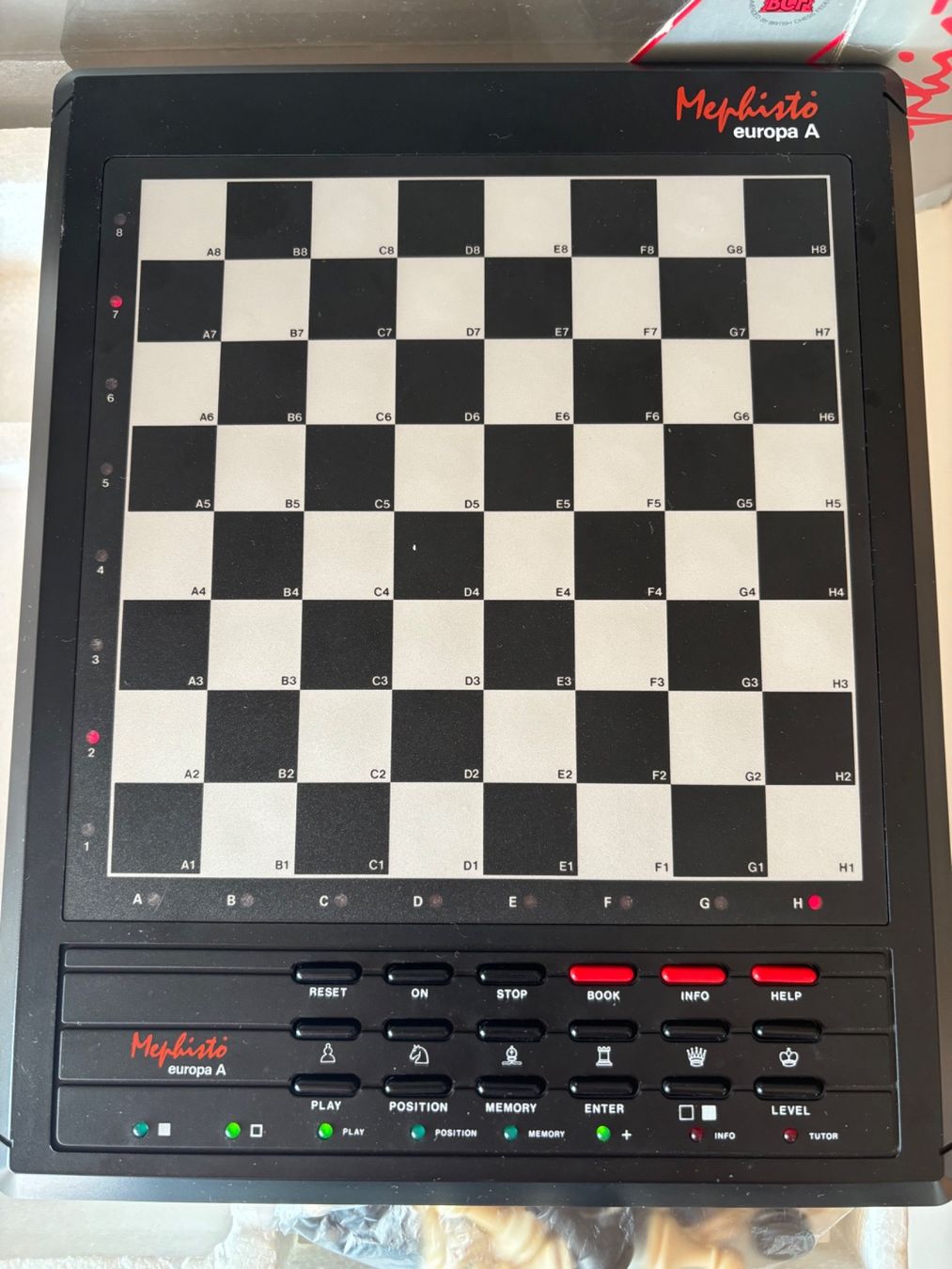Spielautomaten: Mephisto Europa A Schachcomputer in Verpackung / OVP – Gebraucht aus Mollis von GamingCorner 2