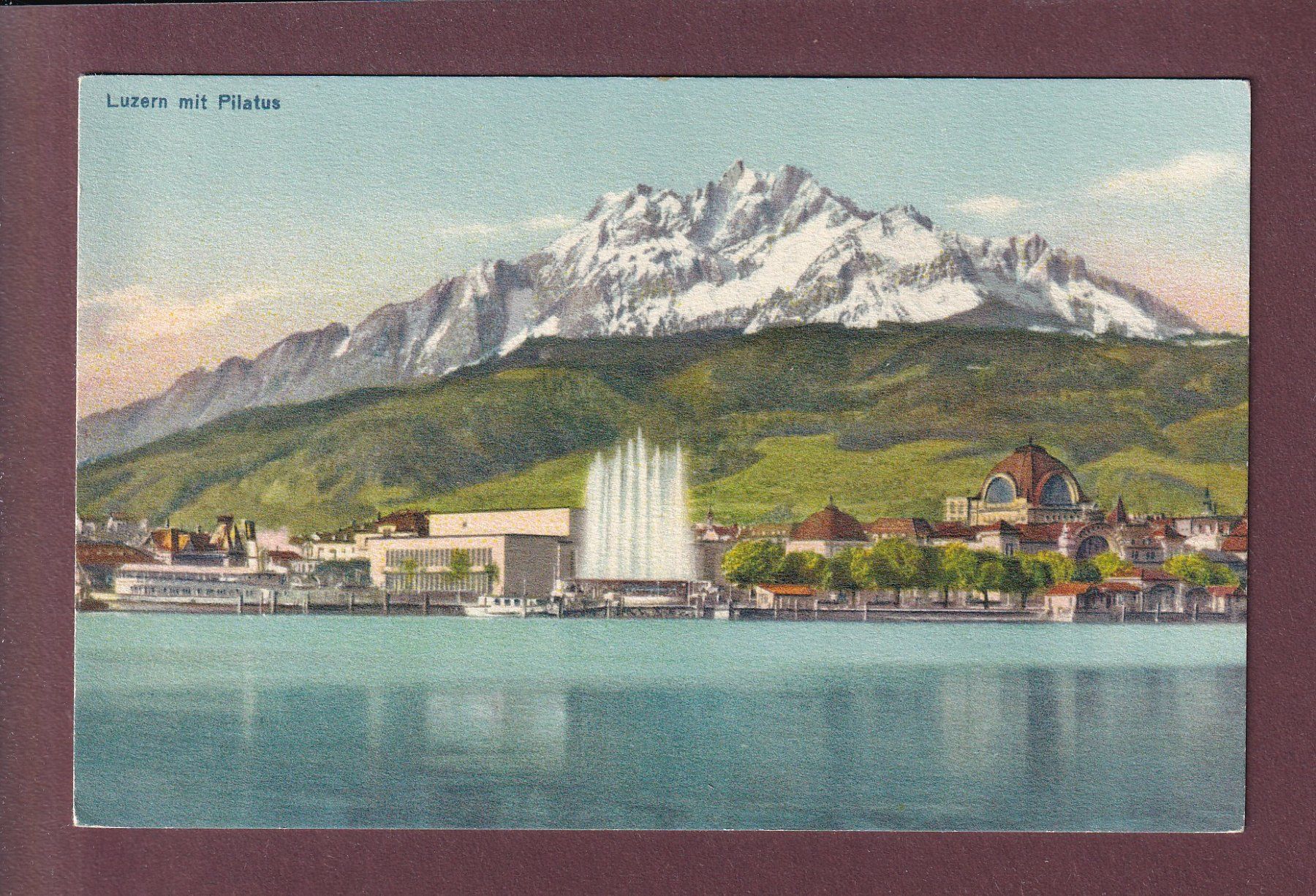 Cartes postales: LUZERN - Pilatus – D'occasion à Pully par nicecards