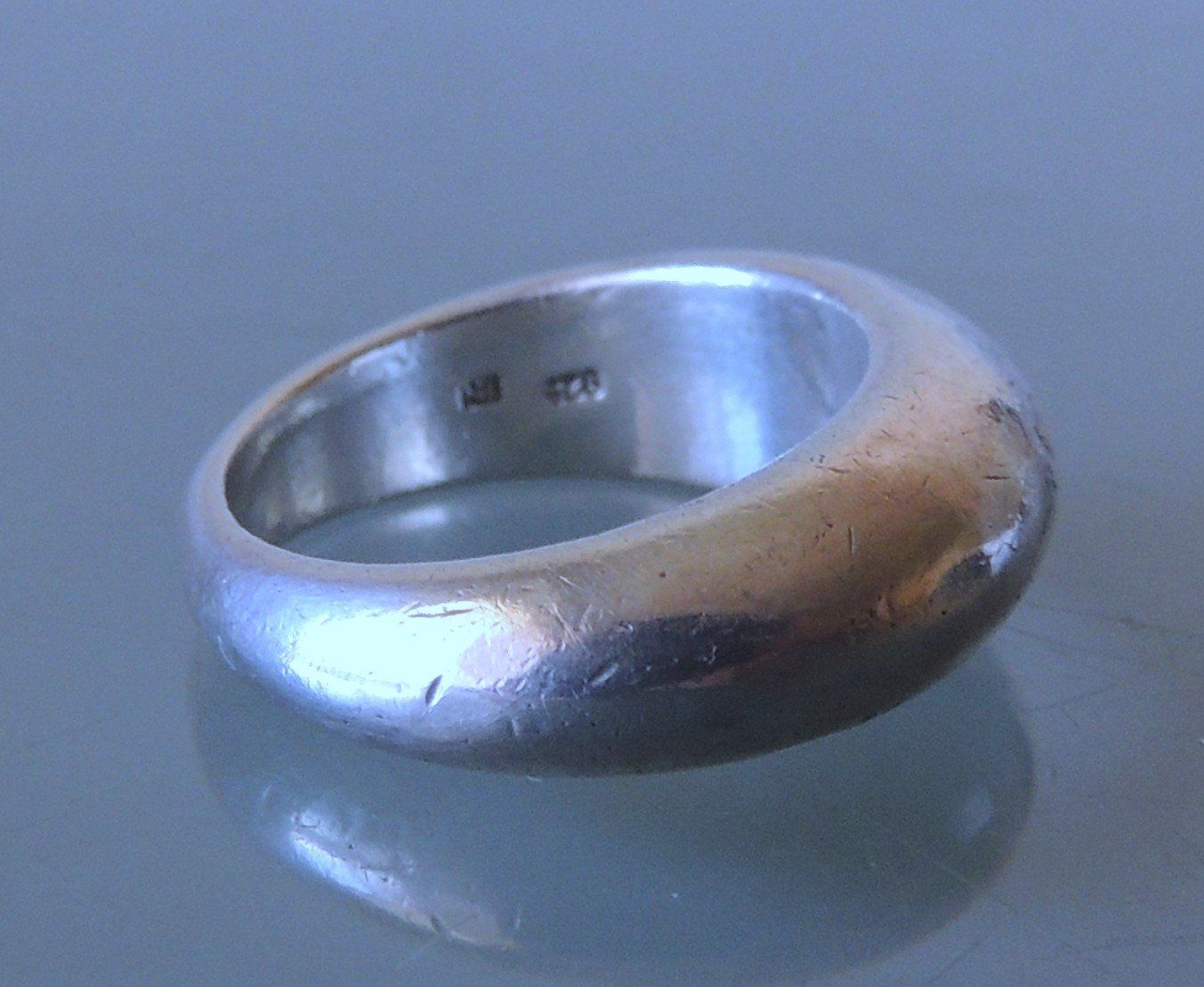 Anelli: Silber 925 Fingerring Gr. 52 – Usato da Waldenburg venduto da schaller707 2