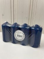 4x Dunkelblaue Stumpenkerzen neu & OVP, Landi