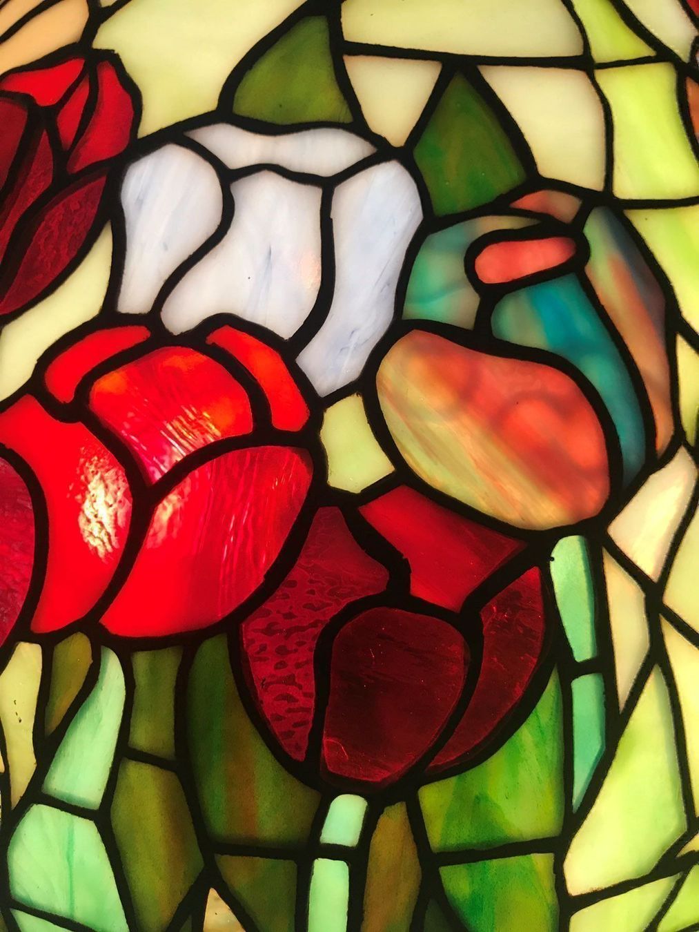 Lampade: Tiffany Glas Lampe – Nuovo e nell'imballaggio originale da Volketswil venduto da rerererarara 5