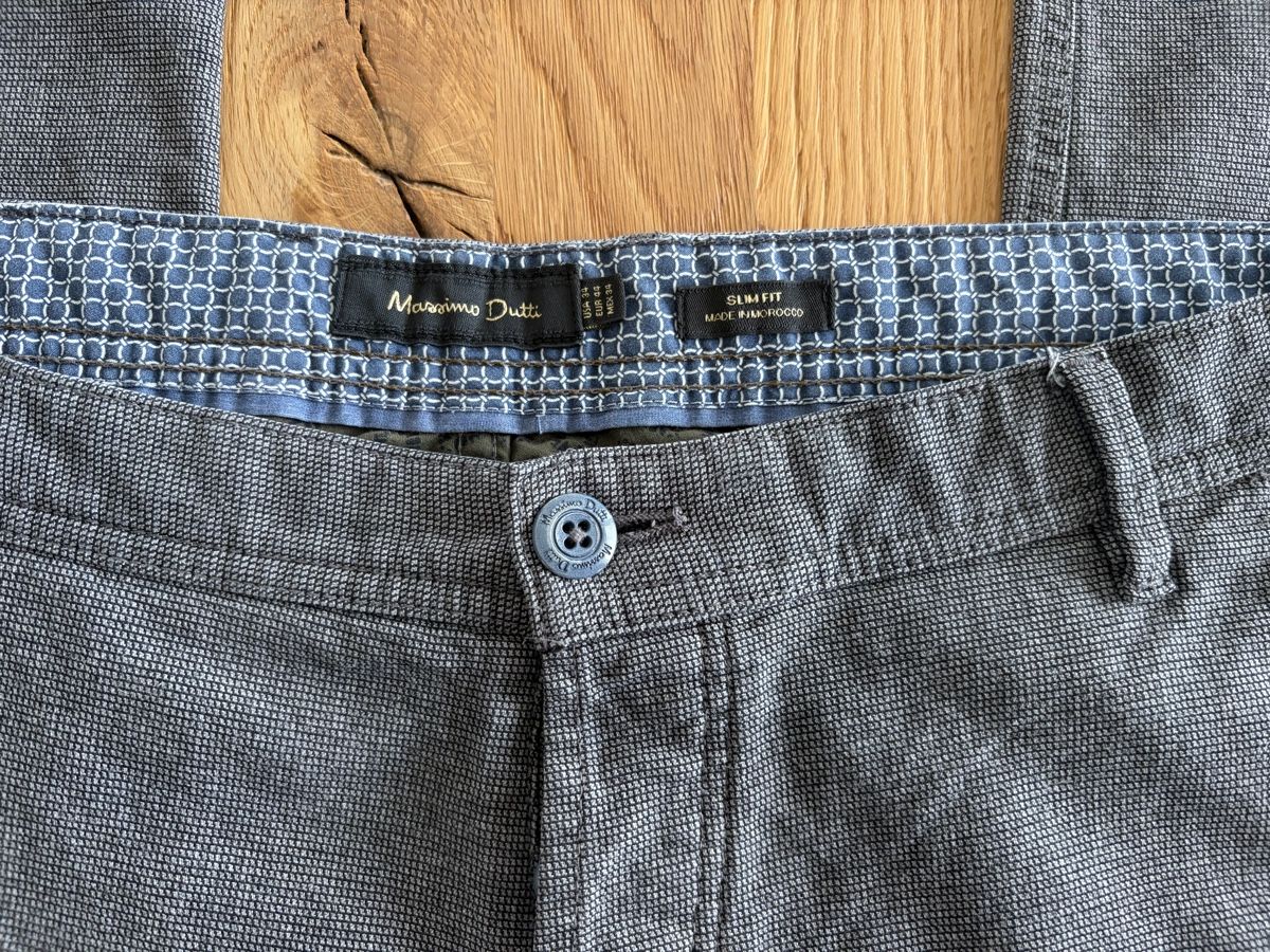 Massimo Dutti Pantalons: Hose - Massimo Dutti - Grau - Grösse 44 – D'occasion à Baar par Colette18 2