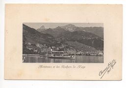 MONTREUX et les Rochers de Naye - Dampfschiff La Suisse