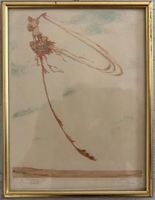 OTTOHANS BEIER handsign. Radierung "Frühlingswind" von 1920