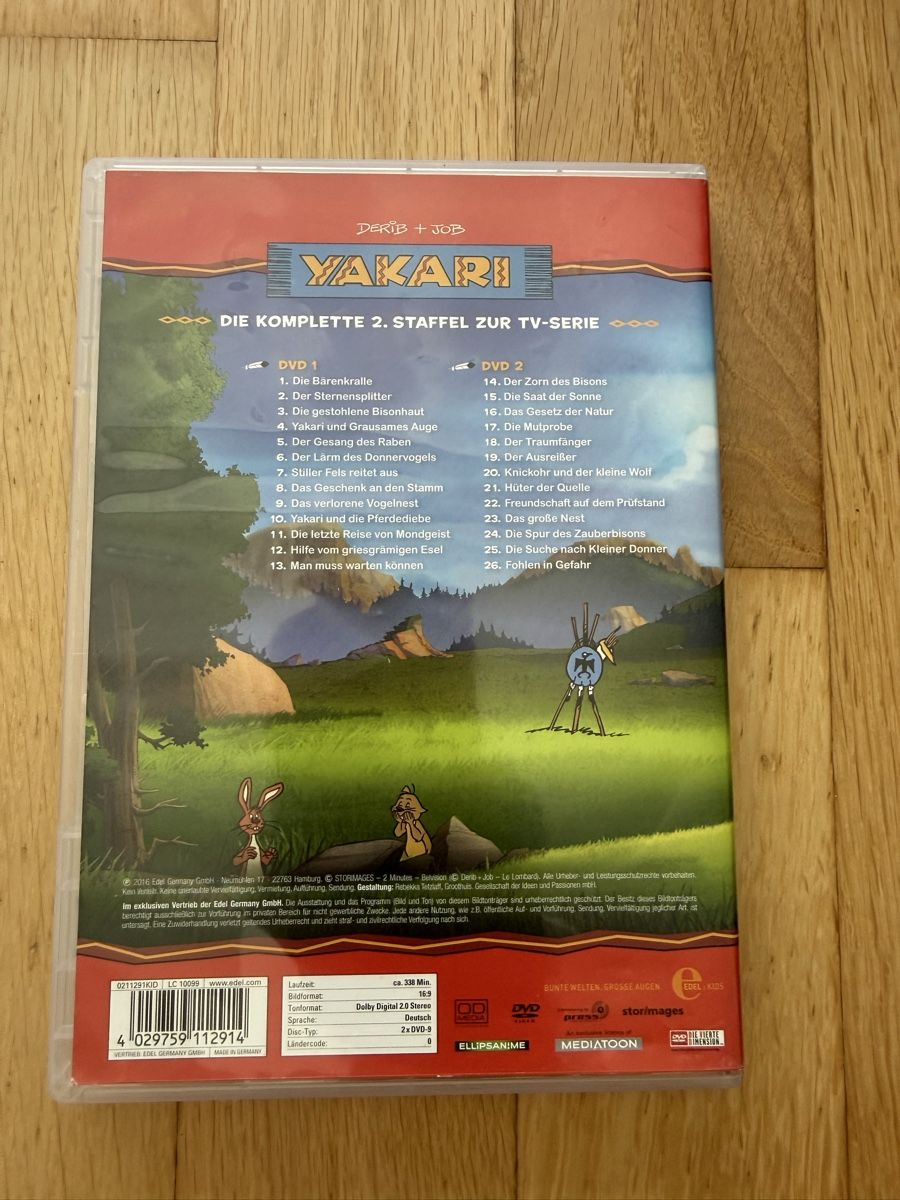 Tutti i DVDs: Yakari Staffel 2 DVD Box Set – Usato da Zürich venduto da audrey_dri 1