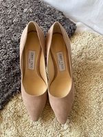 Jimmy Choo Romy Suede Pumps Light Powder Pink 37