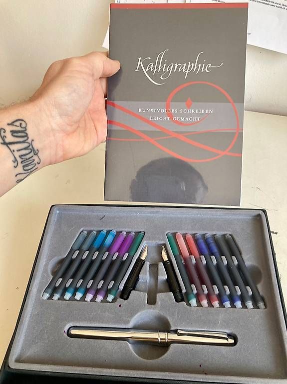Il mondo degli animali: Kalligraphie Set neu – Nuovo e nell'imballaggio originale da schaffhausen venduto da bryli