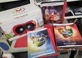 View Master Set mit 3 Disks Weltraum/Wildtiere/Spannende Ort